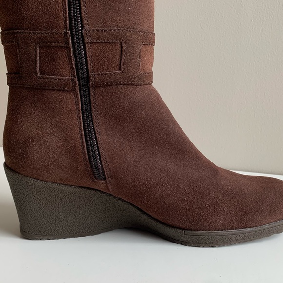 Vintage 70s/80s Blondo Brown Suede Boots - Picture 10 of 11